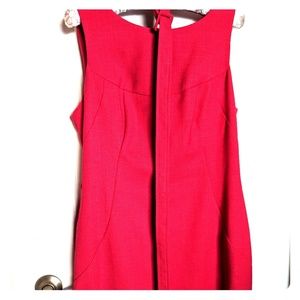 Pink knee length dress